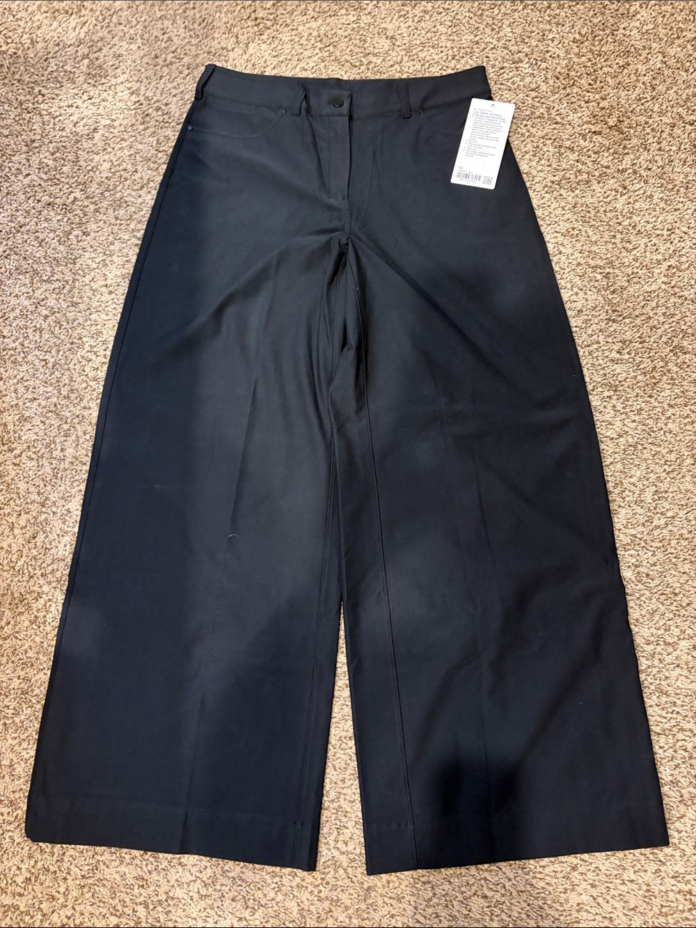 lululemon athletica Black Wide-Leg Trousers